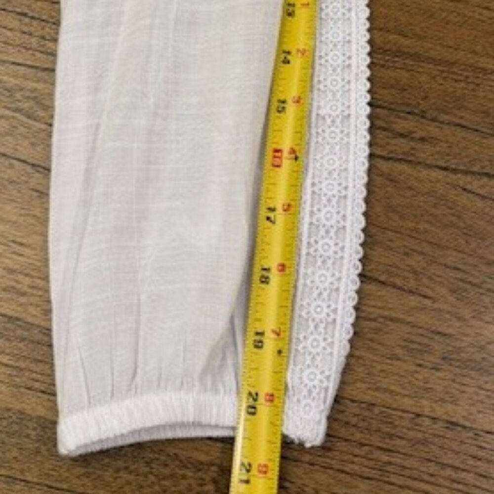 White Feminine Blouse by COUNTERPARTS - Picture 16 of 16